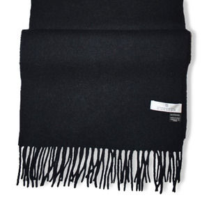 Auth Givenchy Black Cashmere Scarf